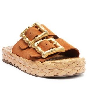 SCHUTZ Women's Enola Rope Flat Sandals